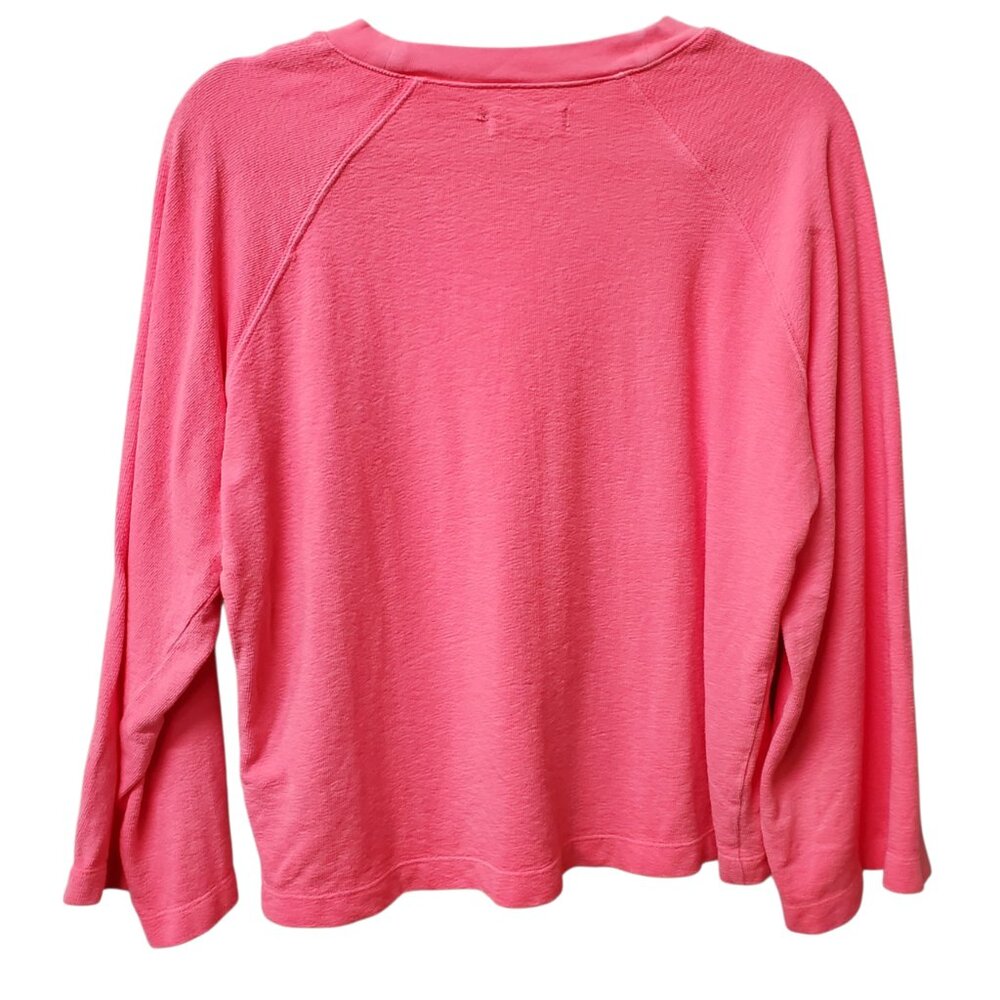 Madewell Terry Raglan Sweater Sweatshirt in‎ Neon Medium - Picture 5 of 7